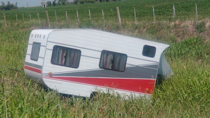 Accidente en Balnearia y allanamiento en Marull